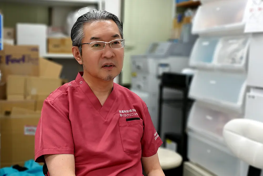 咲くらクリニック院長の小林直隆氏。（写真／編集部）