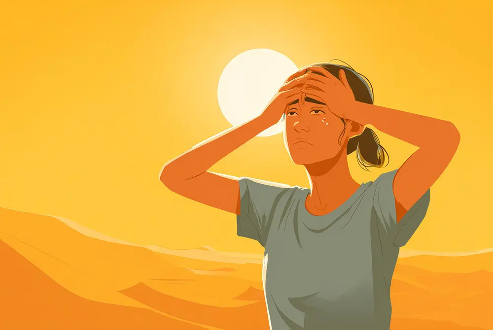 暑さと老化の関連とは?画像はイメージ。(写真/Adobe Stock)