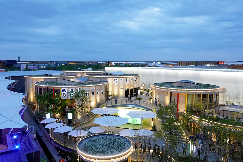 ドイツパビリオン。（写真／編集部）