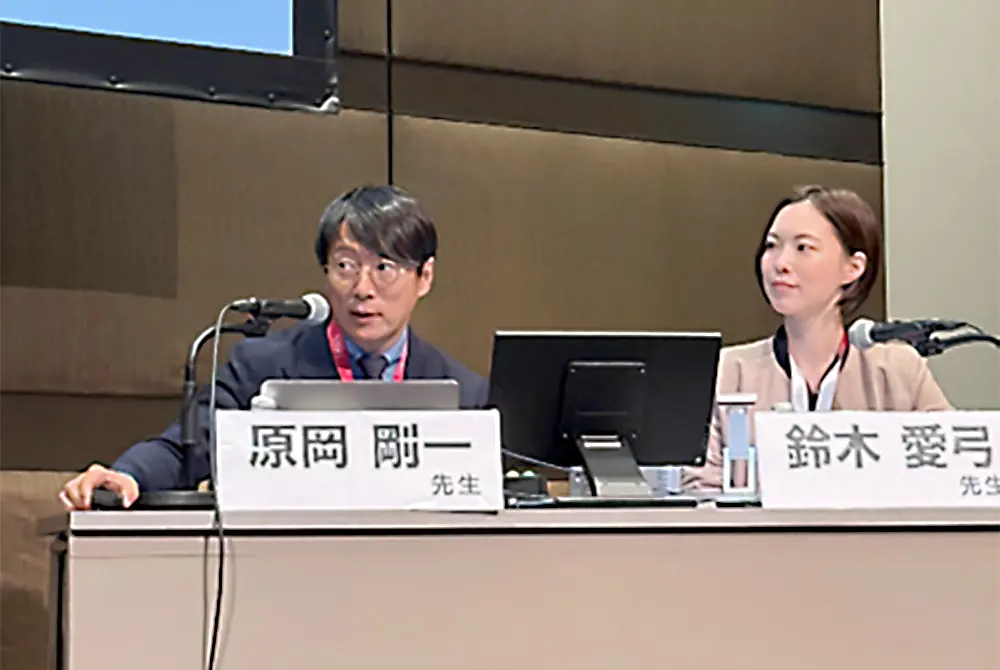 司会を務めた原岡氏と鈴木氏。（写真／福澤見菜子氏）