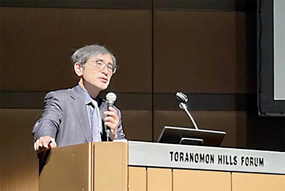 基調講演を行った松永氏。（写真／福澤見菜子氏）