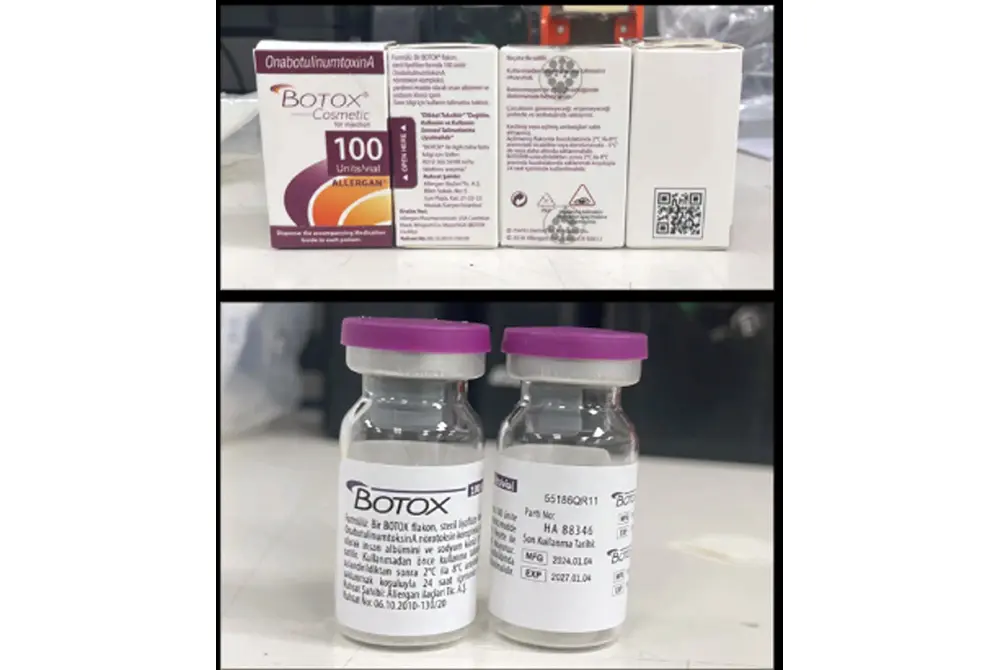 オーストラリアで押収された偽造品。（出典／オーストラリア医療製品規制庁）