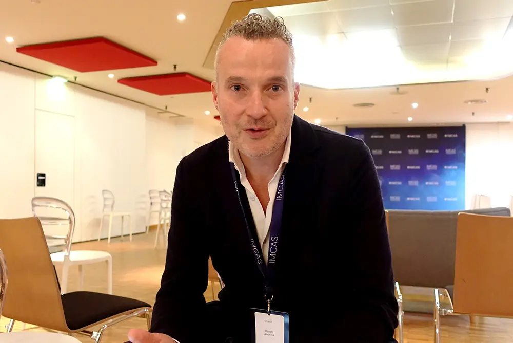 ブノワ・ヘンドリクス氏。ベルギー形成外科医。レーベン大学病院形成外科。Augmented Anatomy創業者。(写真/編集部)