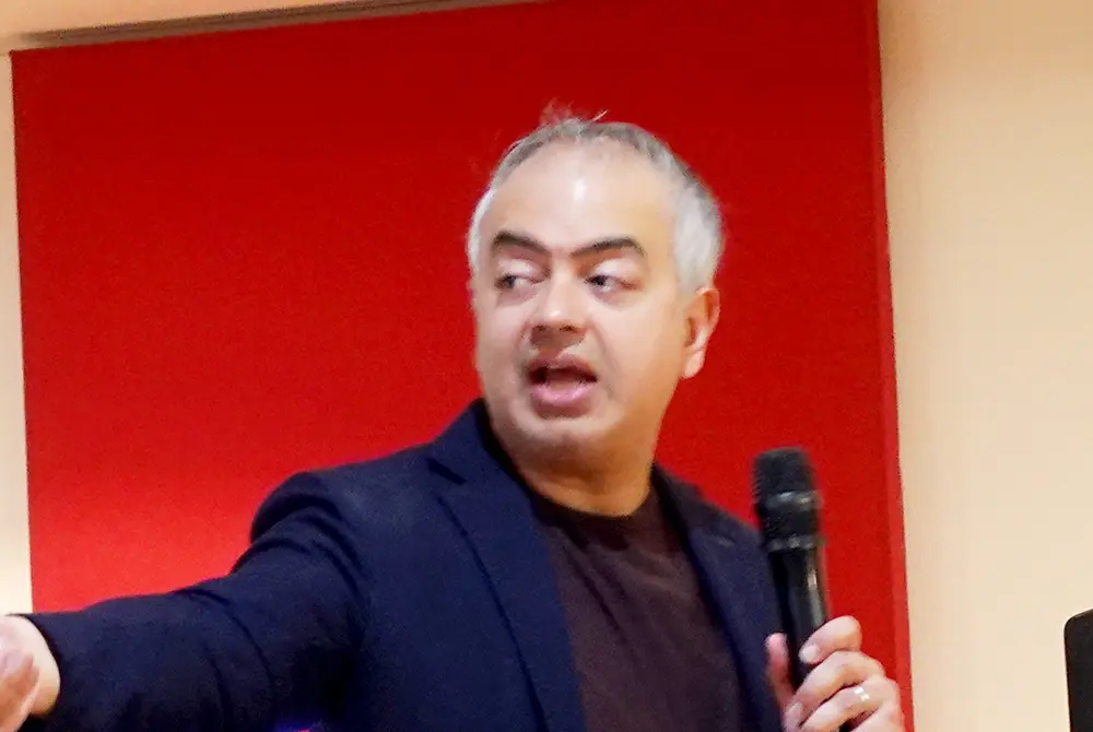 米国皮膚科学会（AAD）で2025年まで会長を務めたシーマル・R・デサイ氏。（写真／編集部）