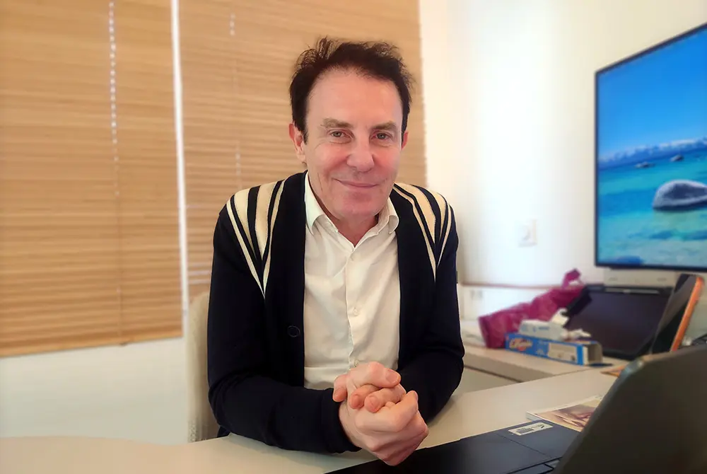 Jean-Paul Meningaud（ジャン・ポール・メニンゴー）氏。（写真／編集部）