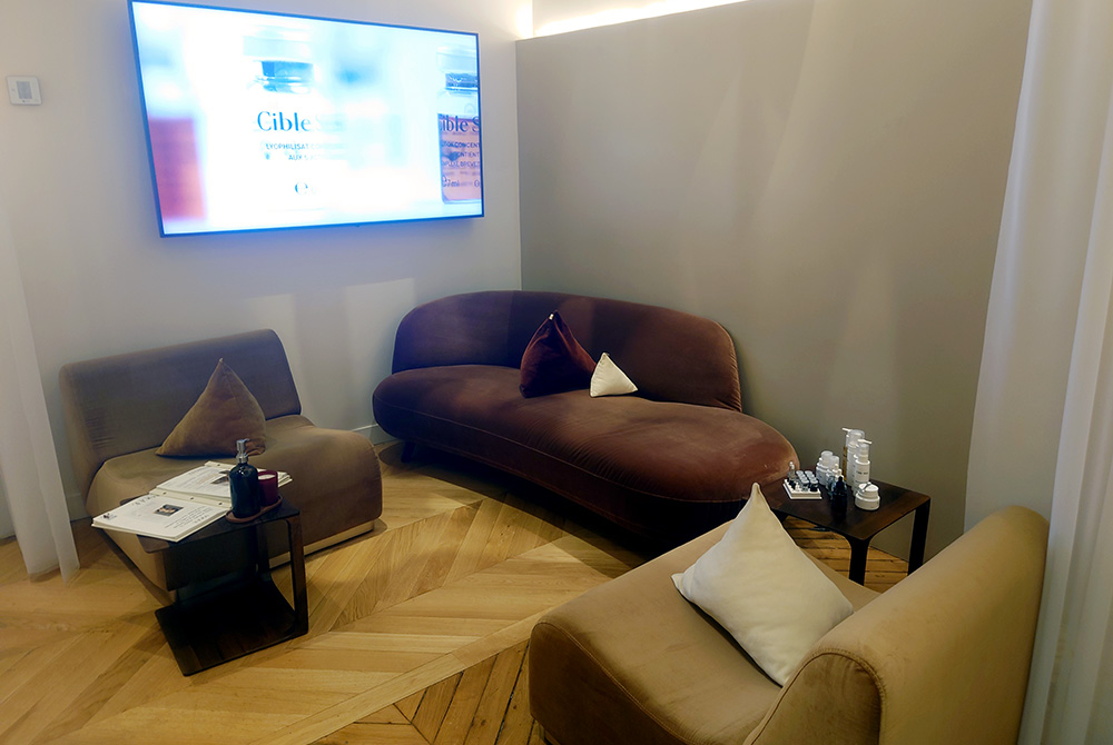 CIBLE SKINクリニックでは美容施術も提供している。(写真/編集部)