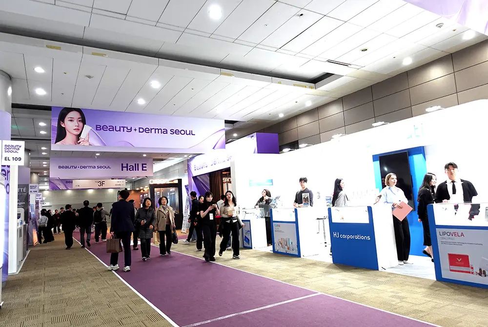 KIMESの「Beauty Derma Seoul」の会場。（写真／編集部）
