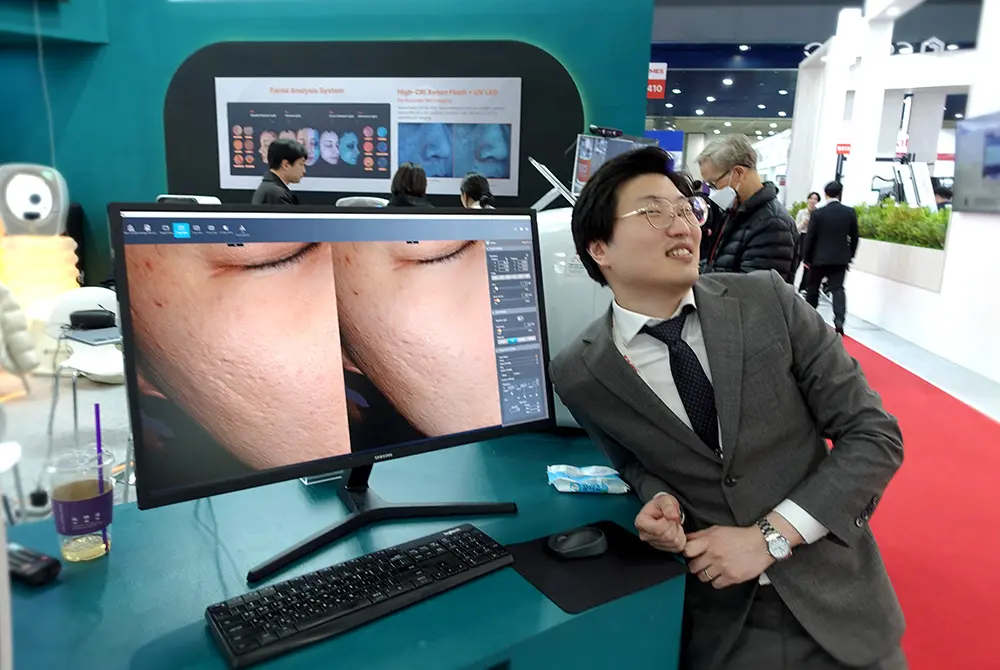 パイの開発者カン氏。（写真／編集部）