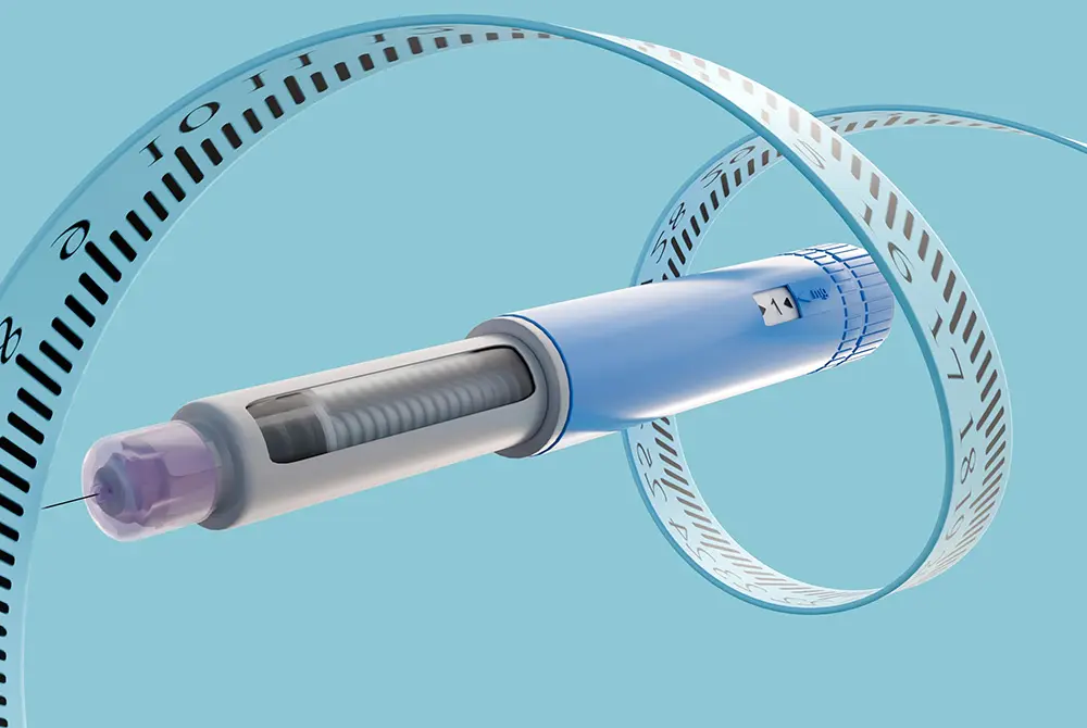 GLP-1薬の体重減少の効果。画像はイメージ。（写真：Adobe Stock）