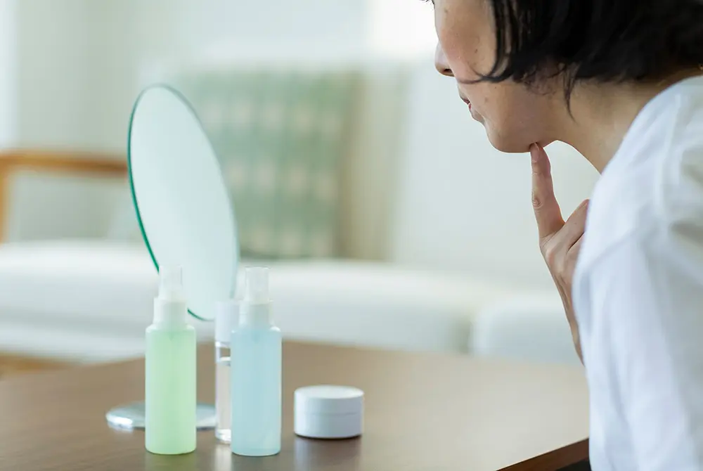 スキンケアの効果を数字に。画像はイメージ。（写真：Adobe Stock）