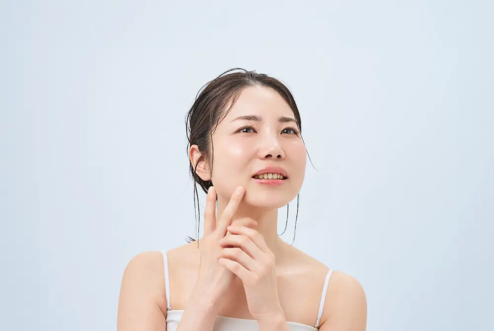 肌の変化。画像はイメージ。（写真：Adobe Stock）